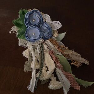 Handcrafted floral pin like Zadie B’s